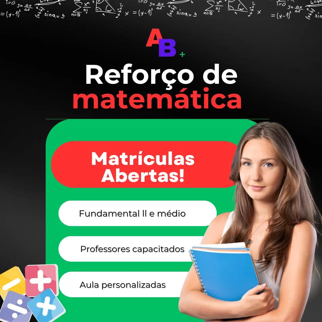 Aulas Particulares e de Reforço escolar de matemática