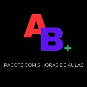 5 horas de aulas - Professor Rodrigo